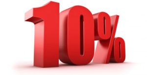 10% ожоги тела