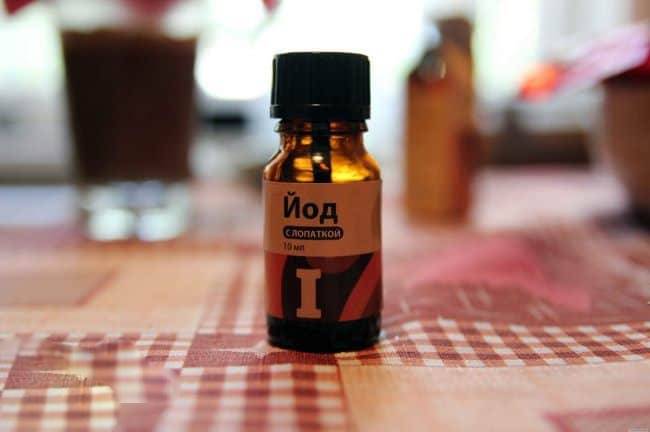 использование йода при обработке пролежней